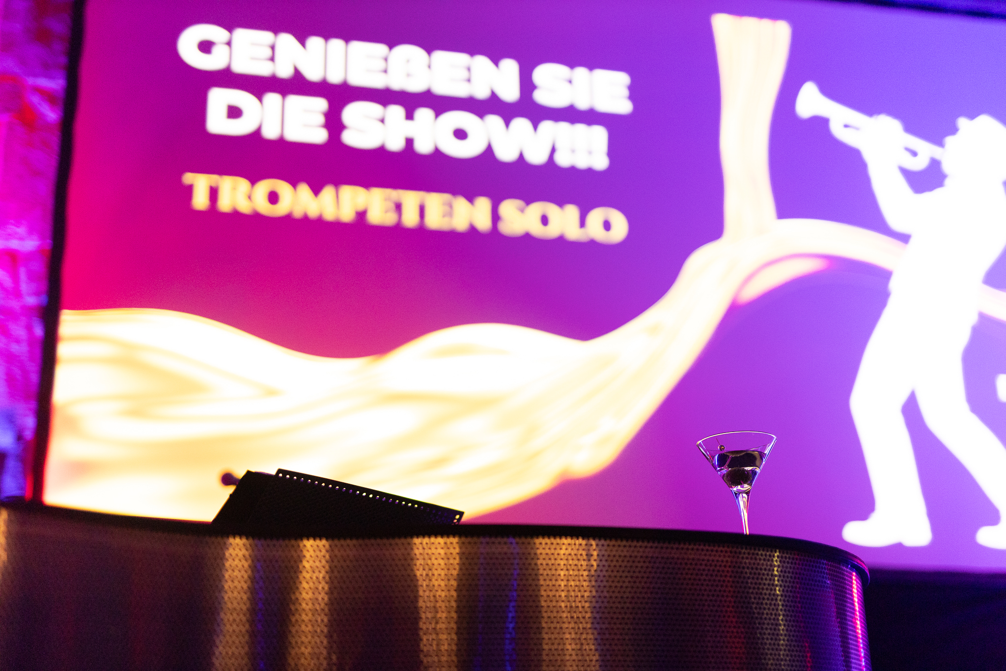 Musikalischer Programmpunkt der James Bond Gala