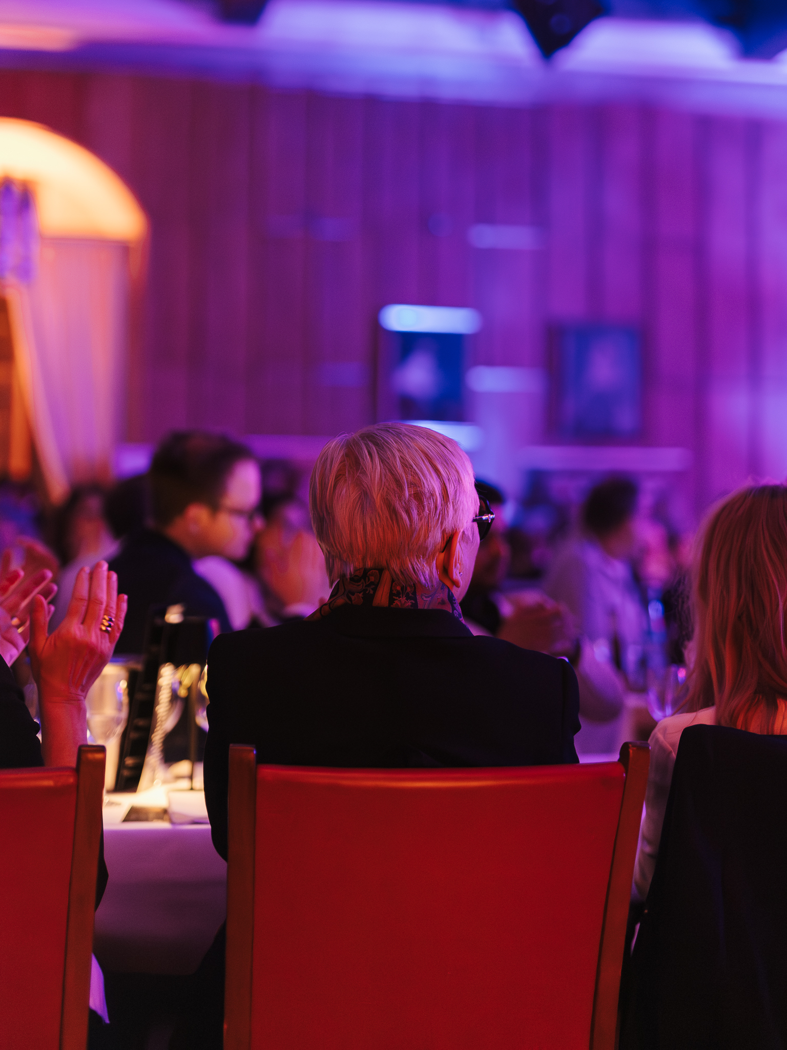 Bühnenmoment der James Bond Gala