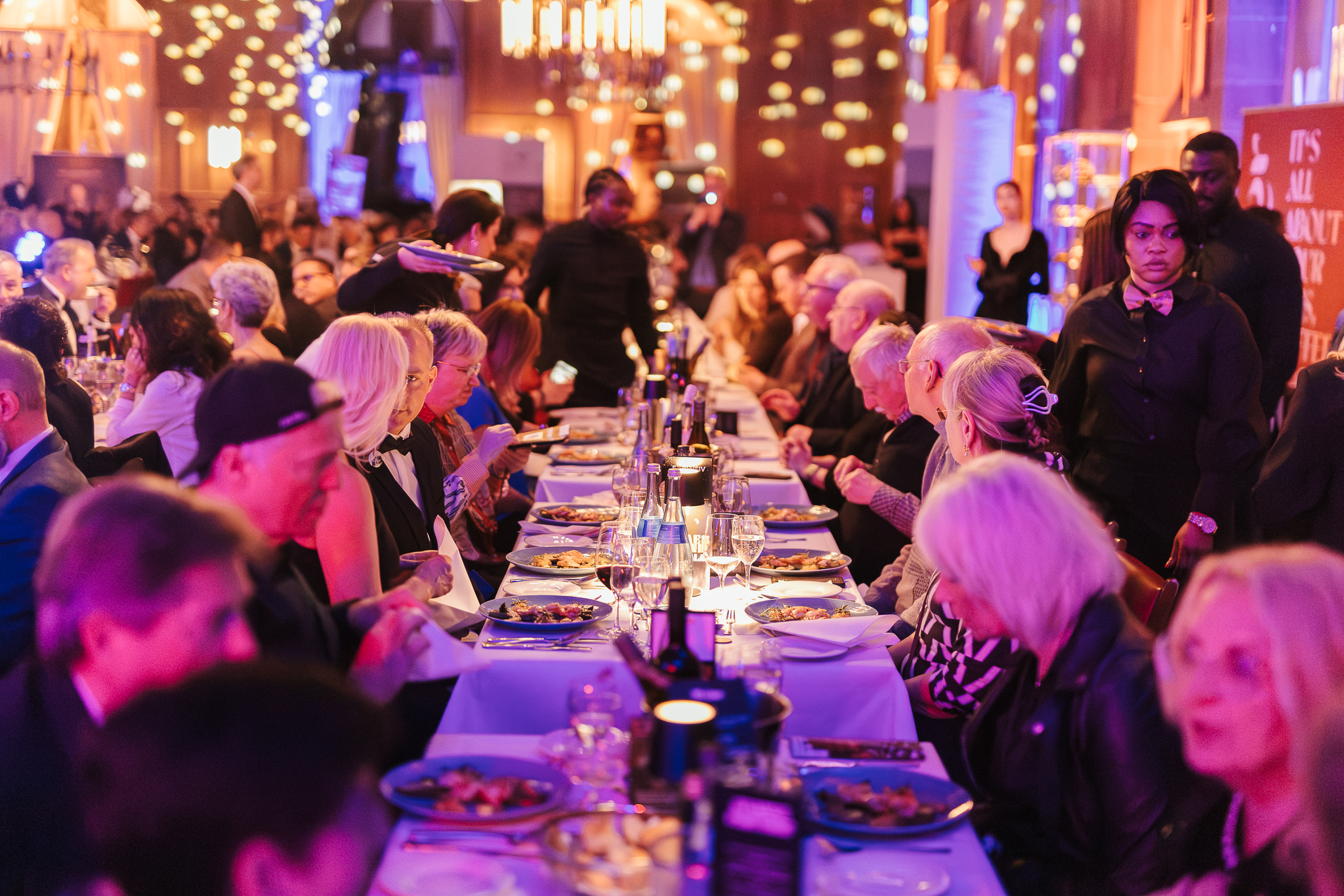 Abendstimmung bei der James Bond Gala