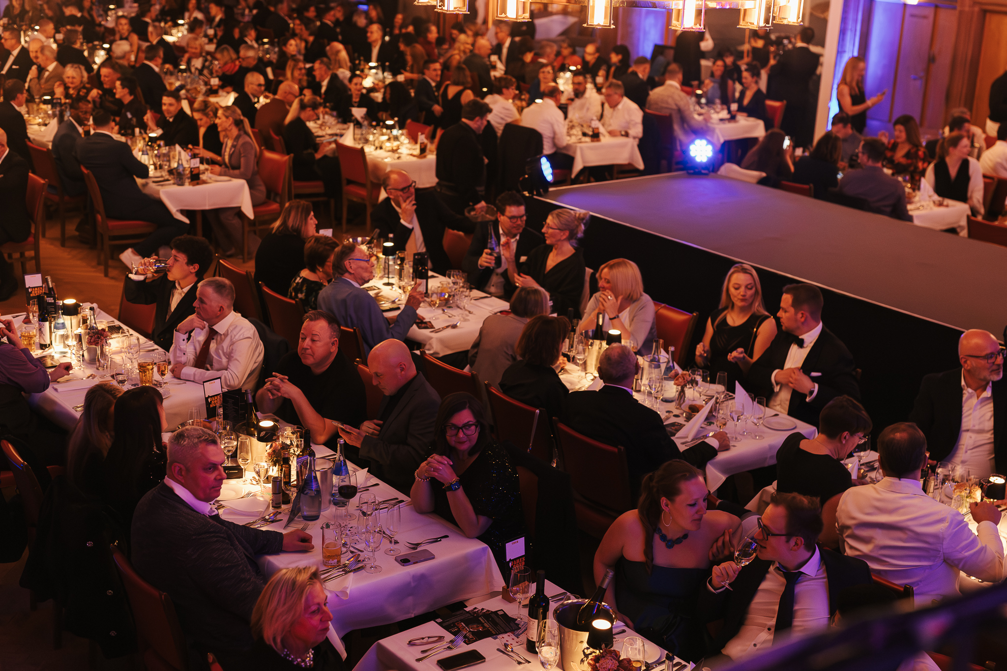 Service und Atmosphäre im Festsaal